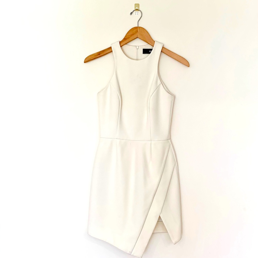 nicholas sleeveless mini dress || cream